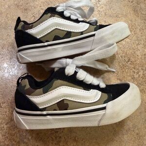 Vans Kids Sneakers - Camouflage and White